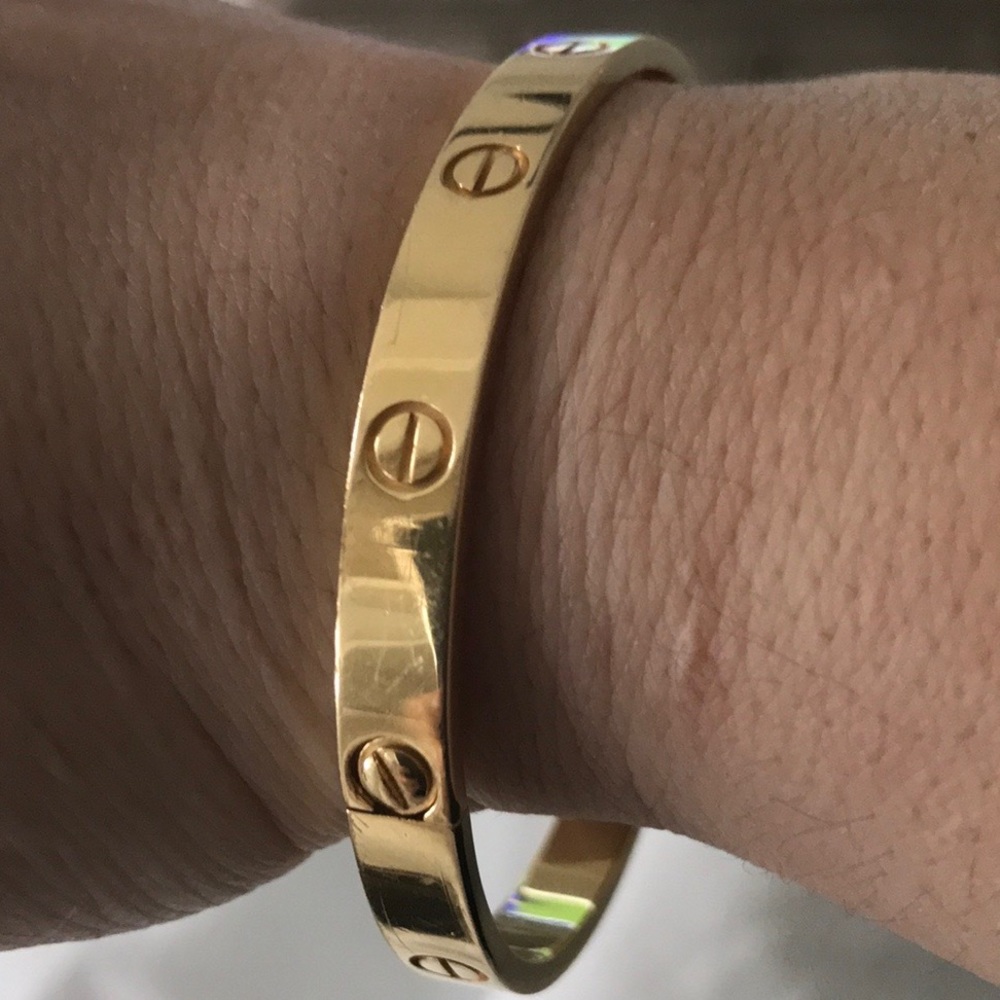 Authentic Cartier Love Bracelet size 19